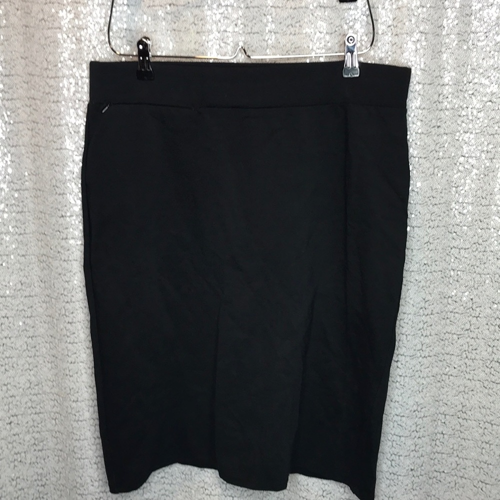 Toad & Co. Black Stretch Pencil Skirt - Comfy!